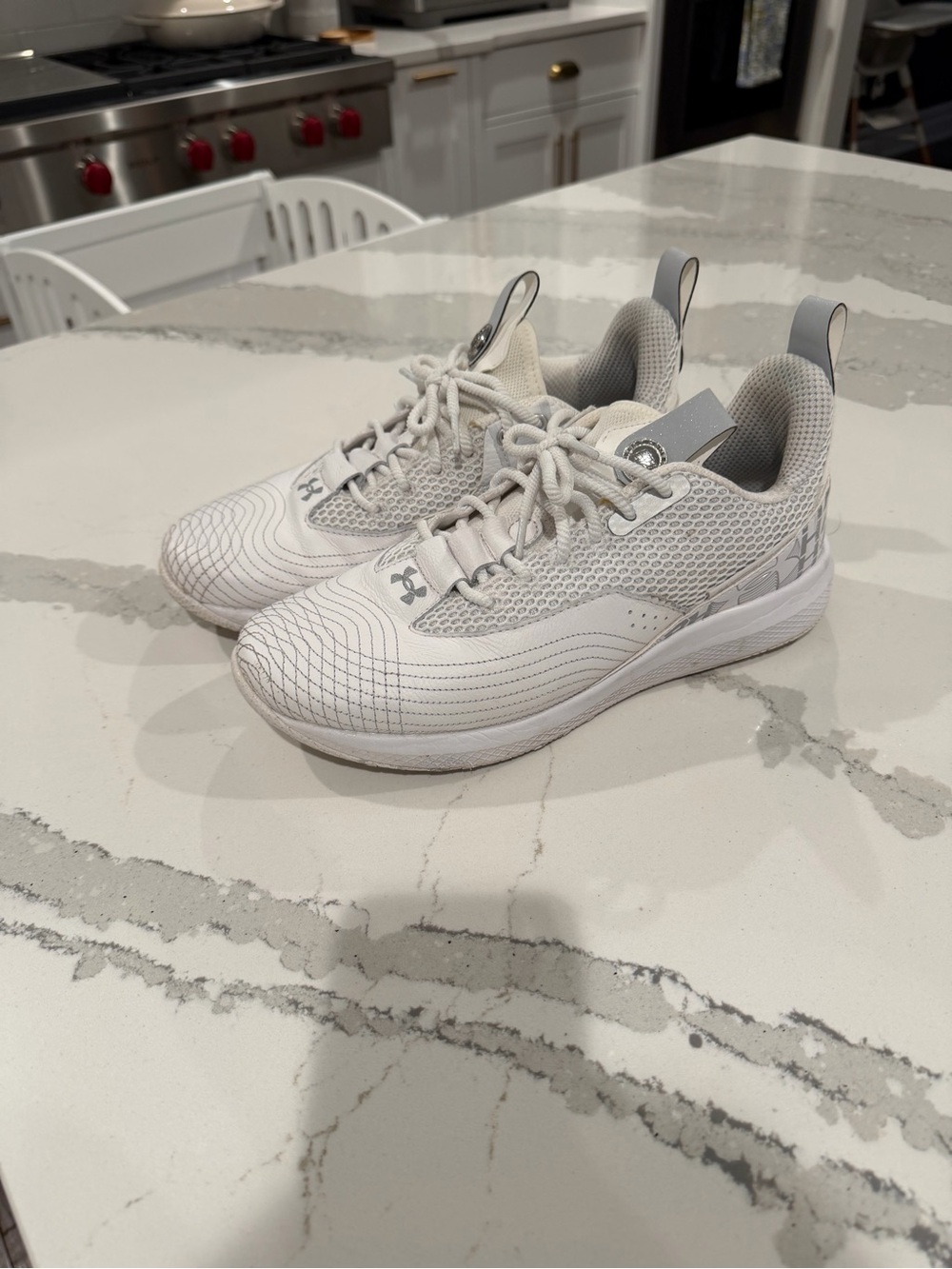 Bryce Harper Under Armour Men’s White Mesh Training Sneakers